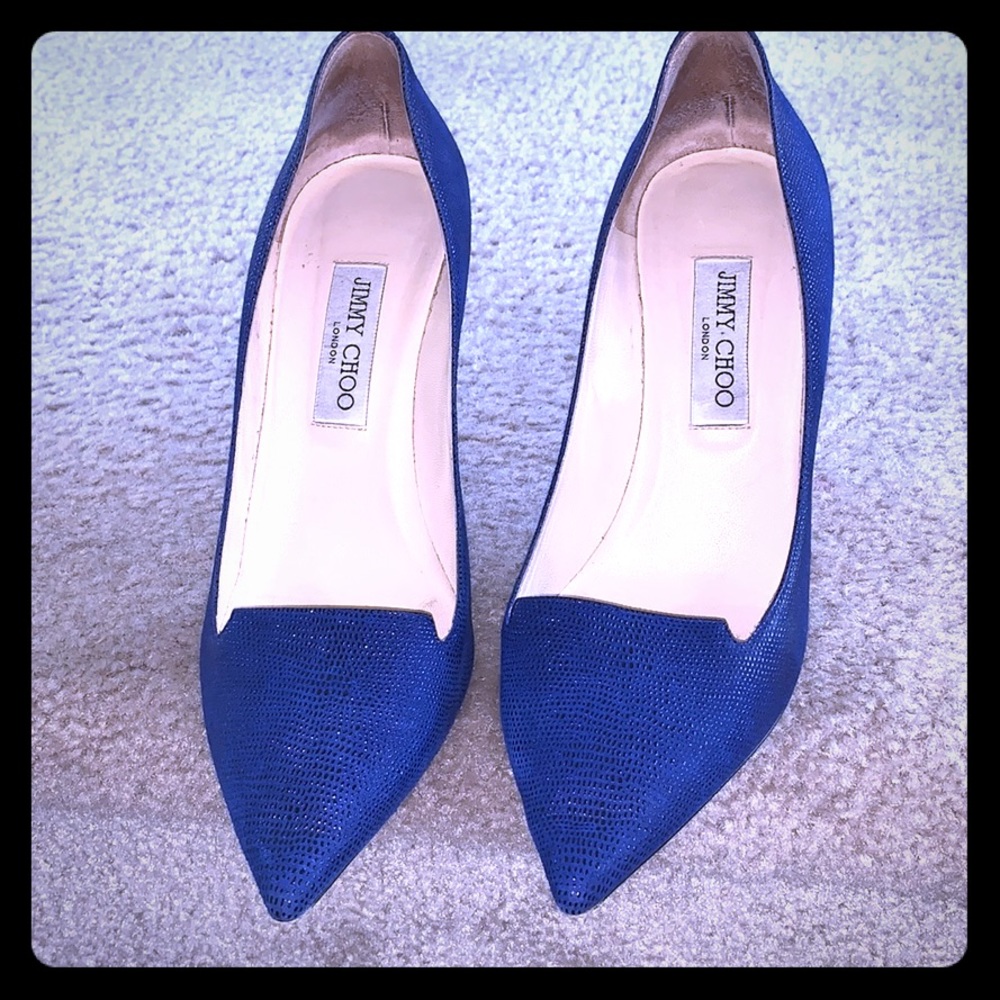Gorgeous Blue Jimmy Choo Pumps!!!